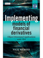 Implementing Models of Financial Derivatives