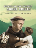 Dichos de San Antonio sobre Cristo: Entresacados de sus sermones