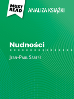 Nudności książka Jean-Paul Sartre (Analiza książki): Pełna analiza i szczegółowe podsumowanie pracy