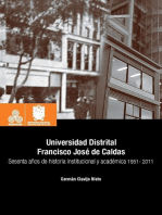Universidad Distrital Francisco José de Caldas: Sesenta años de historia institucional y académica 1951-2011
