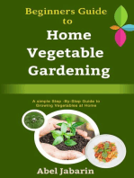 Beginners Guide to Home Vegetable Gardening