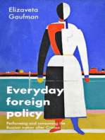 Everyday foreign policy: Performing and consuming the Russian nation after Crimea