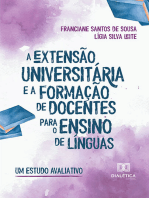 A extensão universitária e a formação de docentes para o ensino de línguas: um estudo avaliativo