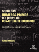 Soma dos números primos e a prova da conjetura de Goldbach: soma de primos e a demonstração da conjetura de Goldbach & novo fatorial