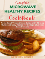Complete Microwave Healthy Recipes Cookbook