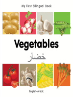 My First Bilingual Book–Vegetables (English–Arabic)