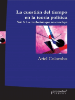 La cuestión del tiempo en la teoría política: Vol. 5: La revolución que no concluye