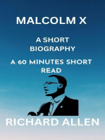 Malcolm X: A Short Biography: Short Biographies of Famous People