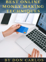 Best Online Money Making Techniques