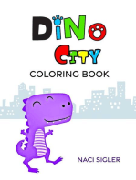 Fun Children's Dinosaur Coloring Book | Dino City