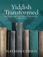 Yiddish Transformed: Reading Habits in the Russian Empire, 1860-1914