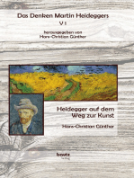 Das Denken Martin Heideggers V 1: Heidegger auf dem Weg zur Kunst