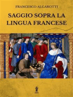 Saggio sopra la lingua francese