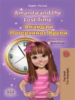 Amanda and the Lost Time (English Russian): English Russian Bilingual children's book