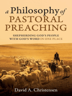 A Philosophy of Pastoral Preaching: Shepherding God’s People with God’s Word in One Place
