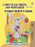 I Love to Eat Fruits and Vegetables (English Russian)