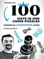 100 Mate in One Chess Puzzles, Inspired by Agadmator Games: Beginner Level