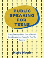 Public Speaking For Teens