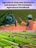 Agriculture Interview Questions and Answers