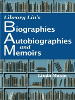 Library Lin's Biographies, Autobiographies, & Memoirs