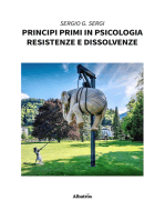 Principi primi in psicologia – Resistenze e dissolvenze