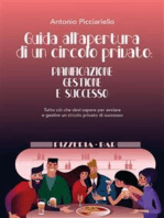 Guida all'apertura di un circolo privato: Pianificazione Gestione E Successo: Tutto ciò che devi sapere per avviare  e gestire un circolo privato di successo