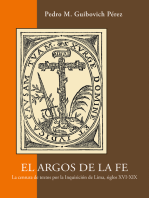 El Argos de la Fe: La censura de textos por la Inquisición de Lima, siglos XVI-XIX