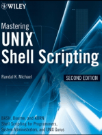 Mastering Unix Shell Scripting