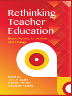 Rethinking Teacher Education: Improvement, Innovation and Change