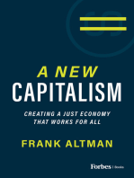 A New Capitalism: Creating A Just Economy That Works for All