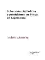 Soberanía ciudadana y presidentes en busca de hegemonía