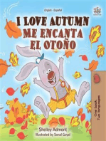 I Love Autumn Me encanta el Otoño (English Spanish)