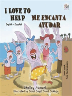 I Love to Help Me encanta ayudar (English Spanish)