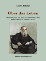 Über das Leben: Übersetzungen von Raphael Löwenfeld (1902) und Willy Lüdtke (Auswahl 1929)