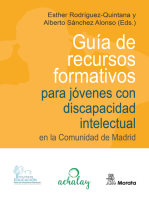 Guía de recursos formativos para jóvenes con discapacidad intelectual en la Comunidad de Madrid