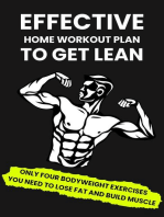 Effective Home Workout Plan To Get Lean