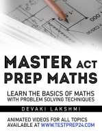 Master ACT Math Prep: Maths, #1