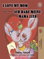I Love My Mom (English German): English German Bilingual children's book