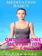 Meditation Basics: One-on-One Meditation Course
