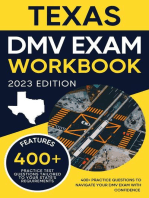 Texas DMV Exam Workbook