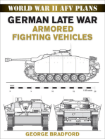 German Late War Armored Fighting Vehicles: World War II AFV Plans