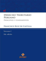 Derecho Tributario Peruano Vol. I (2da. edición): Principios y fundamentos