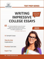 Writing Impressive College Essays: Test Prep Series