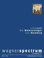 wagnerspectrum: Schwerpunkt: Die Meistersinger von Nürnberg
