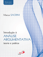 Introdução à Análise Argumentativa - teoria e prática. 2ª edição revista e ampliada