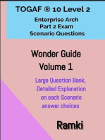 TOGAF® 10 Level 2 Enterprise Arch Part 2 Exam Wonder Guide Volume 1: TOGAF 10 Level 2 Scenario Strategies, #1