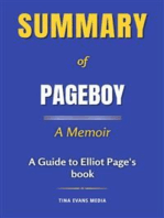 Summary: Pageboy - A Memoir: A Guide to Elliot Page's book