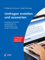 Umfragen erstellen und auswerten: kompakt und leicht verständlich für Studierende und junge Forschende