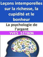 La psychologie de l'argent : Leçons intemporelles sur la richesse, la cupidité et le bonheur