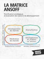 La Matrice Ansoff: Planification stratégique et évaluation des options de développement